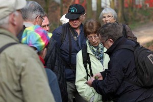 Peter der Exkursionsletier Rütihard 2012 (©NVVB)