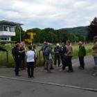 Besammlung - Exkursion: Birsfelder Hafen und Auhafen, 30. Mai 2015 (© NVVB)