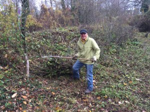 Pfleigeeinsatz - Weiheranlage Hard 2015 (© NVVB)