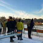 Beobachungsgruppe - Exkursion von Möhlin nach Rheinfelden, 20. Januar 2024 © Magdalena Nogaj