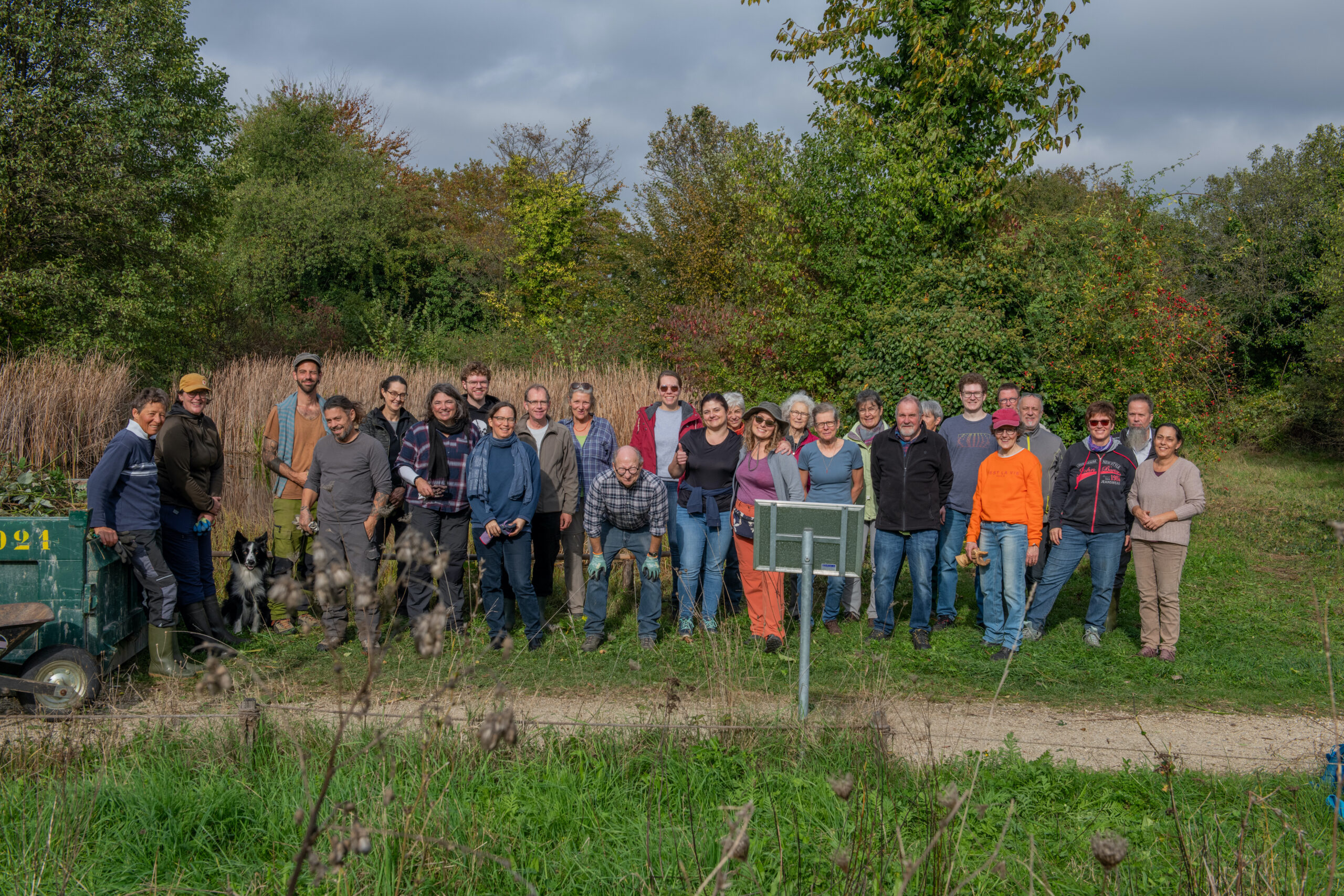 30. BL-Naturschutztag - Biotop Am Stausee, 26. Okt.2024 © Ricardo Olveira