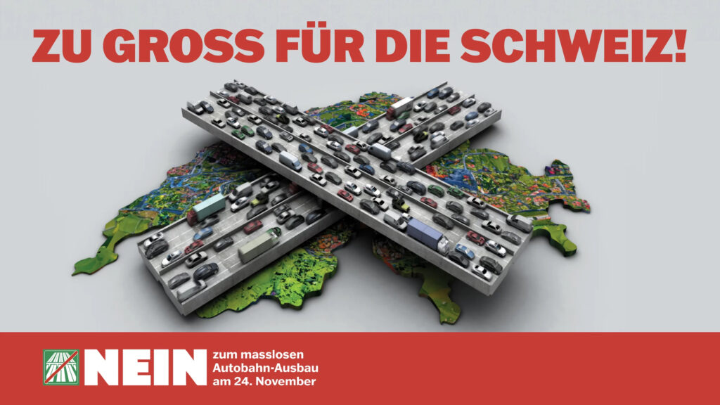 Nationale Abstimmung zum Autobahn-Ausbau